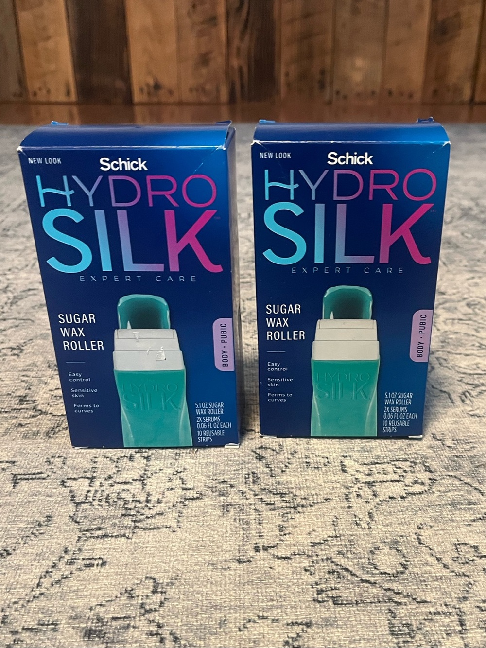 NWT Bundle of 2 Schick Hydrosilk sugar wax rollers